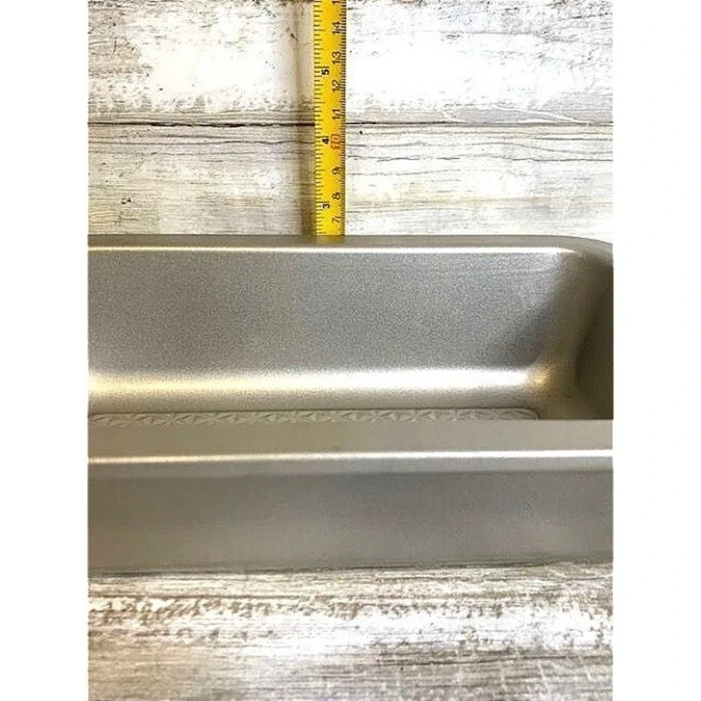 Nordic Ware Natural Aluminum Commercial Loaf Pan Set of Two